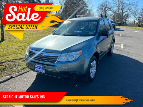 2010 Subaru Forester for sale at STRAIGHT MOTOR SALES INC in Paterson NJ