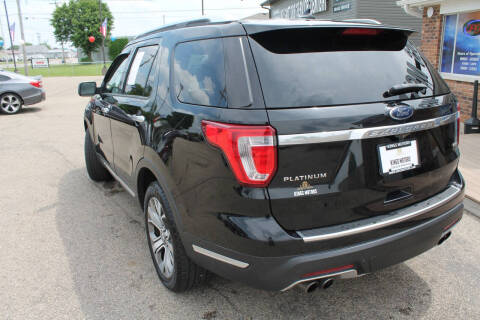 2018 Ford Explorer Platinum