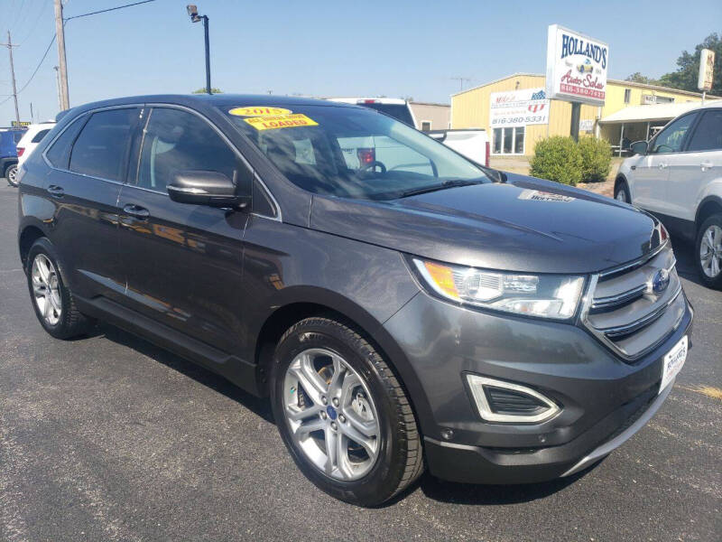 2015 Ford Edge for sale at Holland's Auto Sales in Harrisonville MO