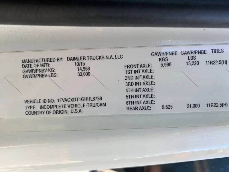 2016 Freightliner M2 106