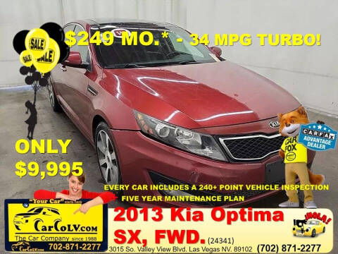 2013 Kia Optima for sale at The Car Company - 249 monthly payments in Las Vegas NV