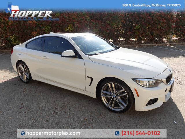 2018 BMW 4 Series for sale at HOPPER MOTORPLEX in Plano TX