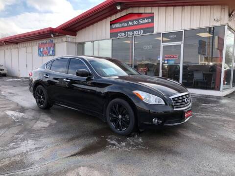 2013 Infiniti M37 for sale at WILLIAMS AUTO SALES in Green Bay WI