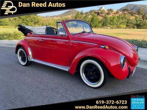 1971 Volkswagen Beetle Convertible for sale at Dan Reed Autos in Escondido CA