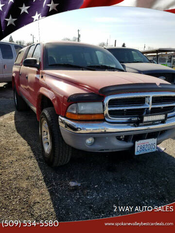 2004 Dodge Dakota for sale at 2 Way Auto Sales in Spokane WA