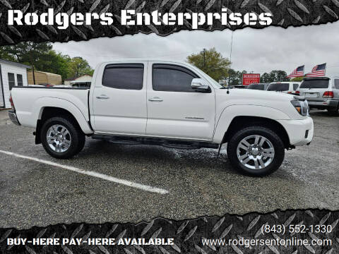 2013 Toyota Tacoma for sale at Rodgers Enterprises in North Charleston SC