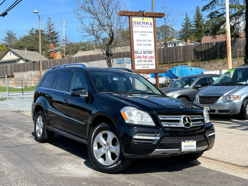 2012 Mercedes-Benz GL-Class for sale at Sierra Auto Sales Inc in Auburn CA