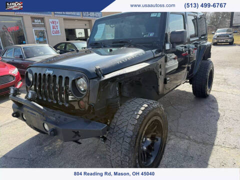 2012 Jeep Wrangler Unlimited for sale at USA Auto Sales & Services, LLC in Mason OH