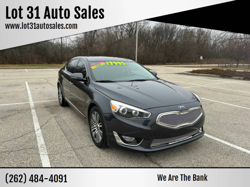 2015 Kia Cadenza for sale at Lot 31 Auto Sales in Kenosha WI