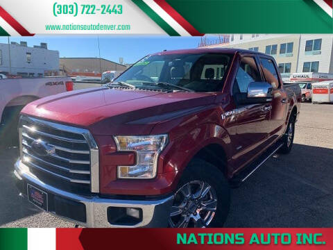 2015 Ford F-150 for sale at Nations Auto Inc. in Denver CO