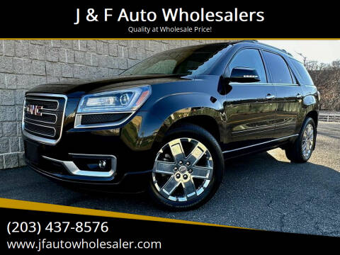 2017 GMC Acadia Limited for sale at J & F Auto Wholesalers in Waterbury CT