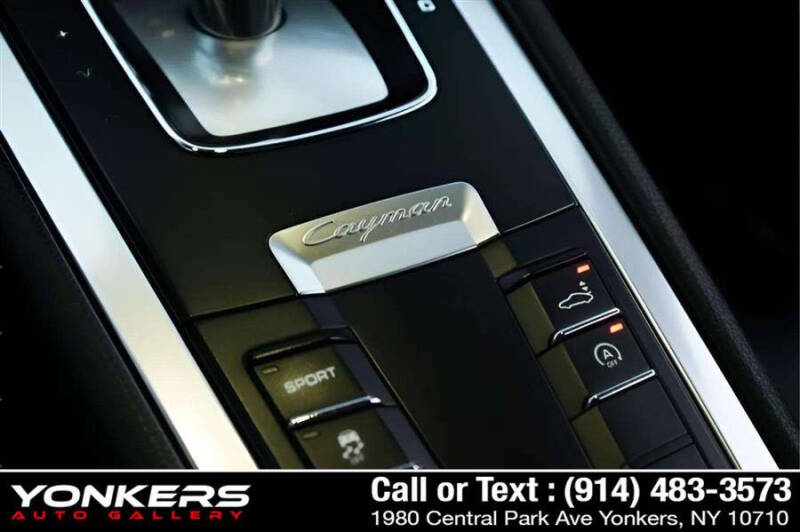 2016 Porsche Cayman Black Edition
