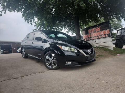 2018 Nissan LEAF for sale at Bad Credit Call Fadi in Dallas TX