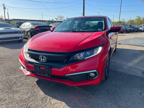 2020 Honda Civic for sale at Cow Boys Auto Sales LLC in Garland TX