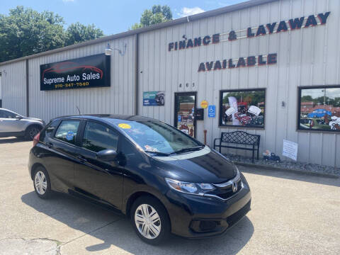 2018 Honda Fit for sale at Supreme Auto Sales in Mayfield KY