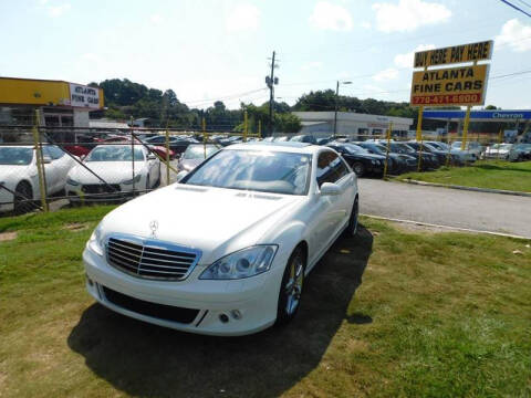 2007 Mercedes-Benz S-Class for sale at Atlanta Fine Cars in Jonesboro GA
