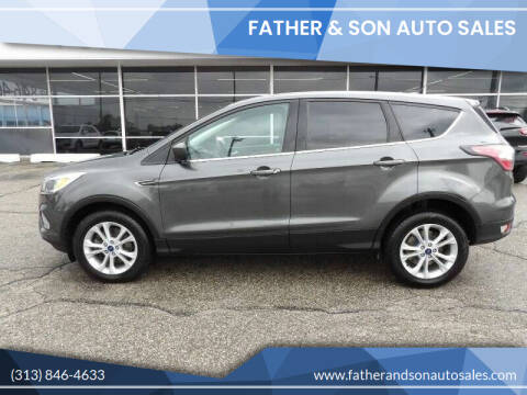 2017 Ford Escape for sale at Father & Son Auto Sales in Dearborn MI