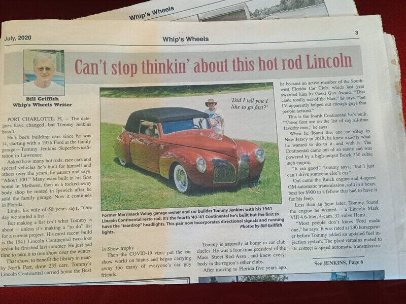 1941 Lincoln Continental