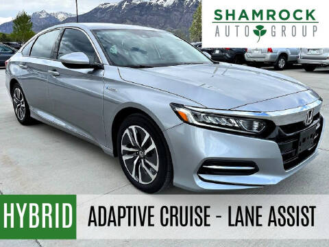 2019 Honda Accord Hybrid for sale at Shamrock Group LLC #1 - Sedan / Wagon in Pleasant Grove UT