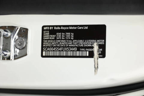 2015 Rolls-Royce Ghost