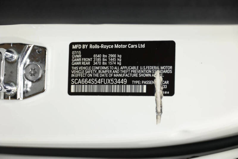 2015 Rolls-Royce Ghost