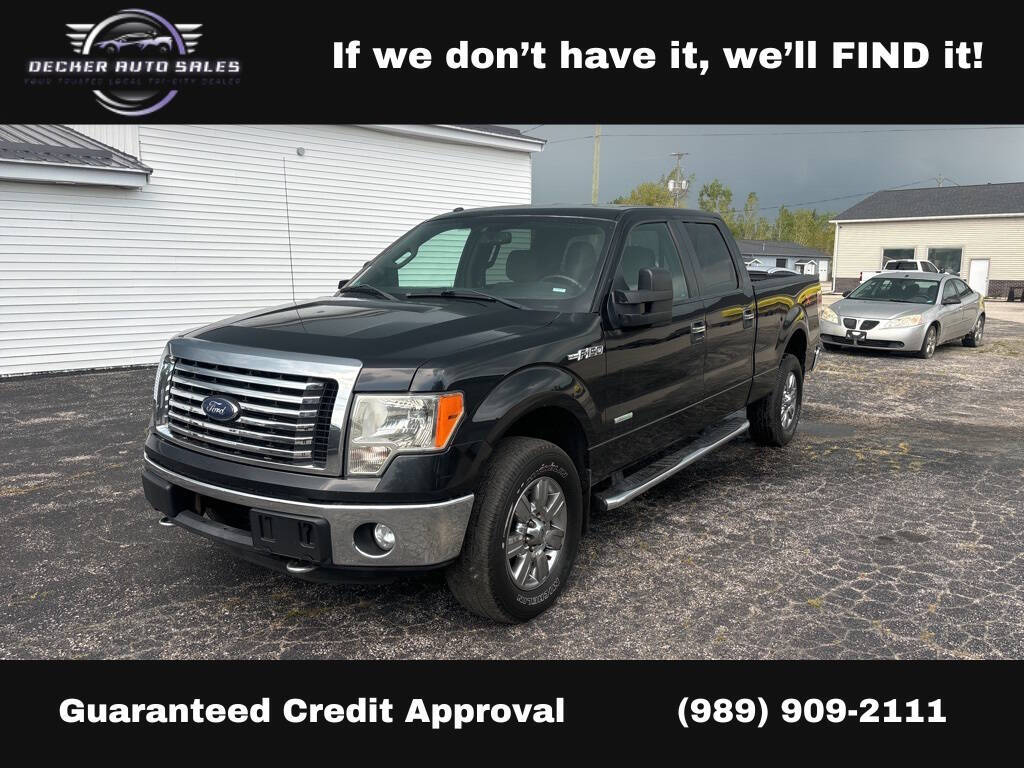 2012 Ford F-150 for sale at DECKER AUTO SALES in Bay City, MI