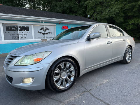 2009 Hyundai Genesis for sale at ICON AUTO SALES in Chesapeake VA
