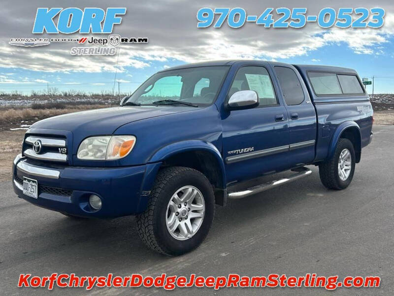 2006 Toyota Tundra for sale at Tony Peckham @ Korf Motors in Sterling CO