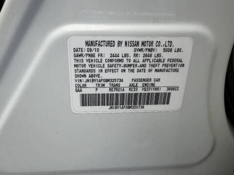 2011 Infiniti M37