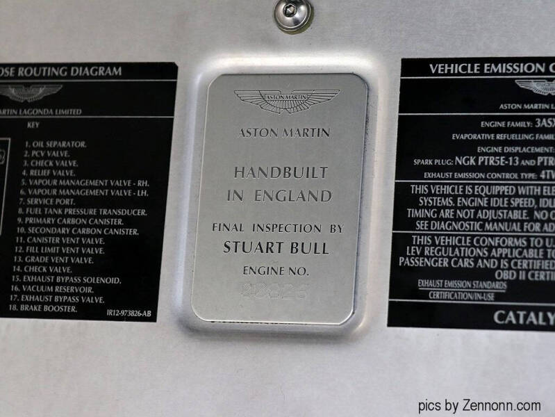 2003 Aston Martin V12 Vanquish