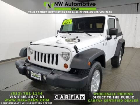 2013 Jeep Wrangler for sale at NW Automotive Group in Cincinnati OH