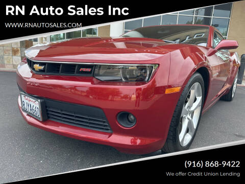 2015 Chevrolet Camaro for sale at RN Auto Sales Inc in Sacramento CA