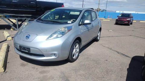 2011 Nissan LEAF for sale at CAMEL MOTORS in Tucson AZ