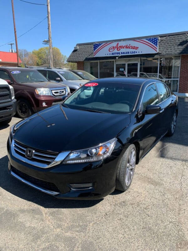 2014 Honda Accord for sale at American Auto Sales LLC in Charlotte NC