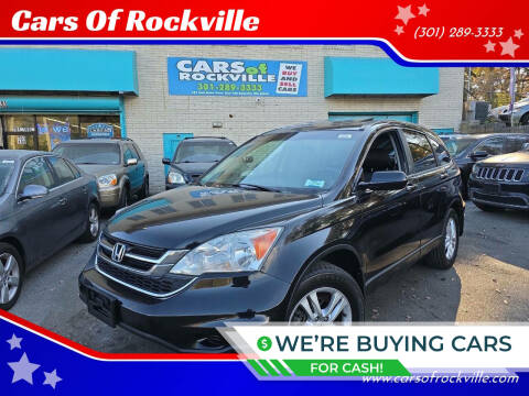 2010 Honda CR-V for sale at Cars Of Rockville in Rockville MD