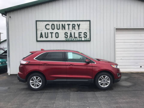 2017 Ford Edge for sale at COUNTRY AUTO SALES LLC in Greenville OH