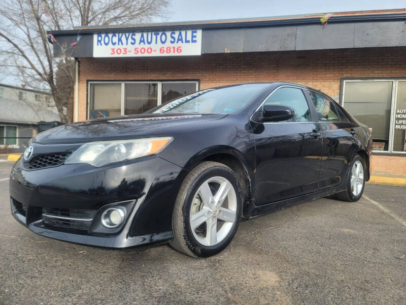 2012 Toyota Camry for sale at Rockys Auto Sale LLC in Denver CO