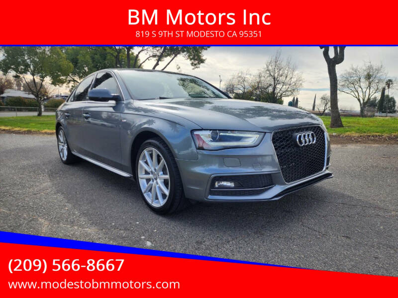 2014 Audi A4 for sale at BM Motors Inc in Modesto CA