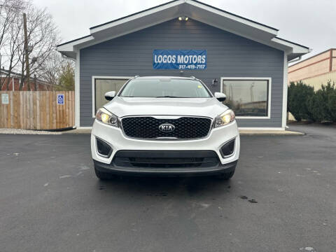 2016 Kia Sorento for sale at Logos Motors Inc in Lawrence IN