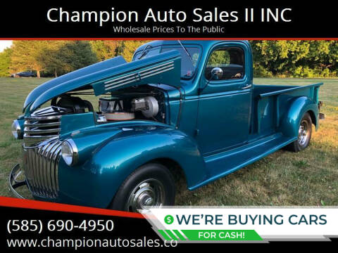 1941 Chevrolet AK / AL Series Pickup for sale at Champion Auto Sales II INC in Rochester NY