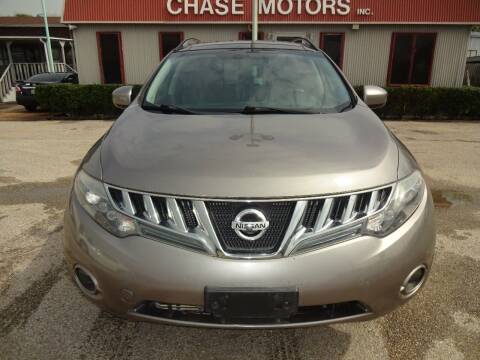 2010 Nissan Murano for sale at Chase Motors Inc in Stafford TX