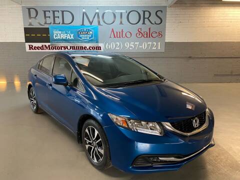 2013 Honda Civic for sale at REED MOTORS LLC in Phoenix AZ