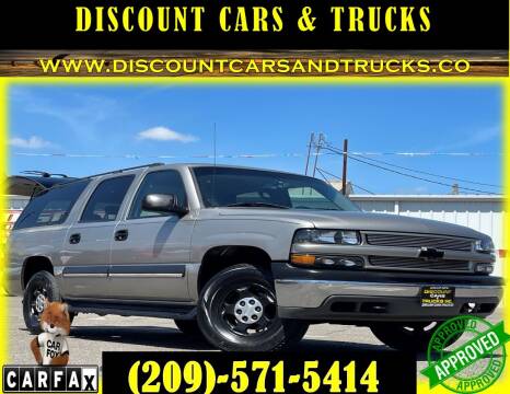 2003 Chevrolet Suburban for sale at Discount Cars & Trucks in Modesto CA