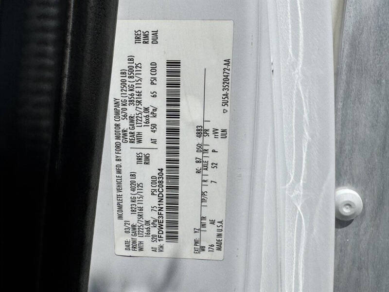2022 Ford E-Series