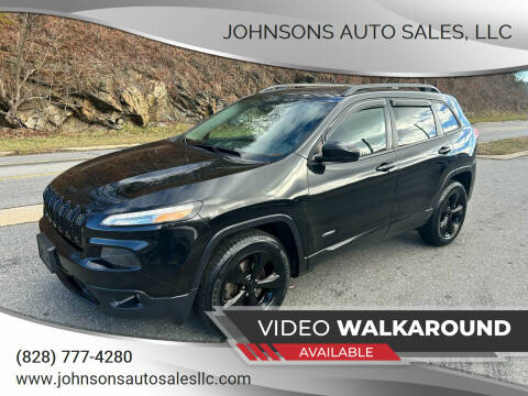 2016 Jeep Cherokee for sale at Johnsons Auto Sales, LLC in Marshall NC