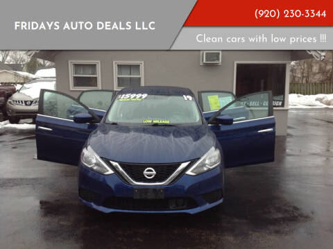 2019 Nissan Sentra for sale at Fridays Auto Deals LLC in Oshkosh WI