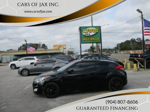 2013 Hyundai Veloster for sale at CARS OF JAX INC. in Jacksonville FL