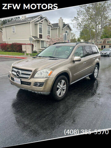 2009 Mercedes-Benz GL-Class for sale at ZFW MOTORS in Soquel CA