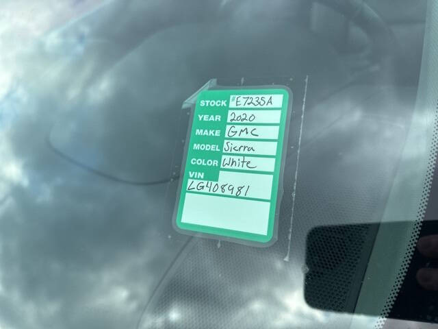 2020 GMC Sierra 1500