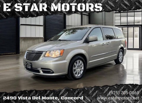 2016 Chrysler Town and Country for sale at E STAR MOTORS in Concord CA